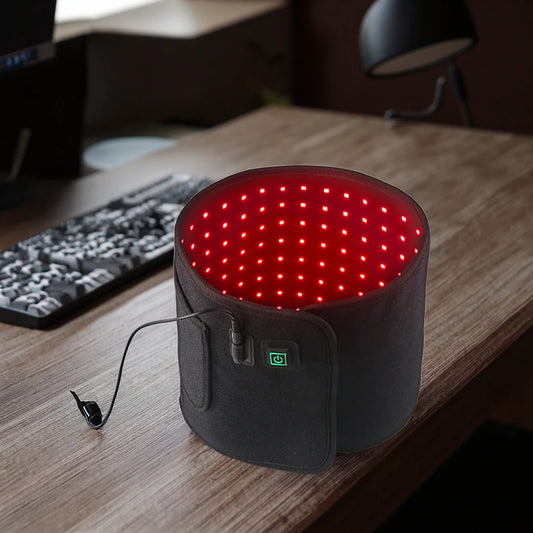 LED šilumos ir infraraudonųjų spindulių įvyniojimas kūno priežiūrai