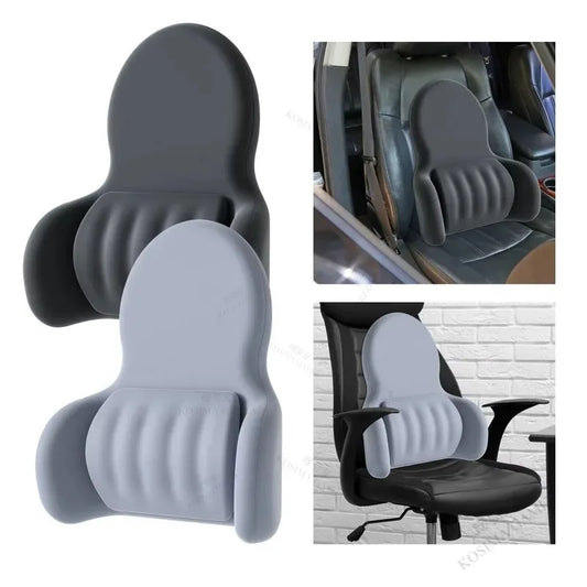3D reguliuojama juosmens atrama automobiliui ir biurui