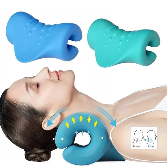Ergonominė kaklo tempimo pagalvė laikysenos palaikymui