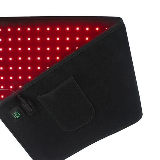 LED šilumos ir infraraudonųjų spindulių įvyniojimas kūno priežiūrai