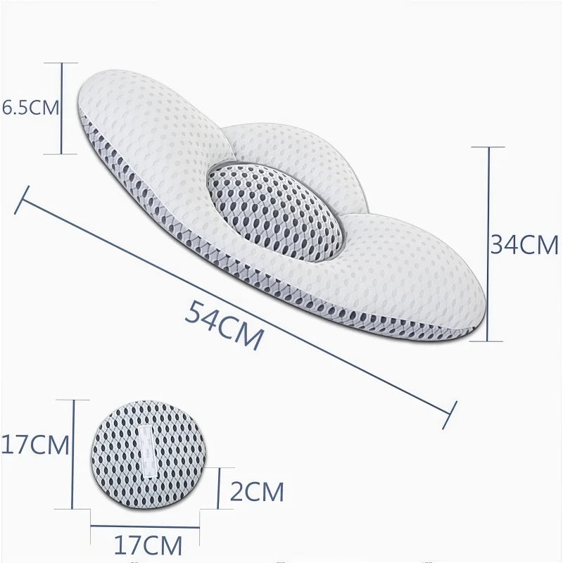 Ergonominė juosmens atrama pagalvė biurui ir namams