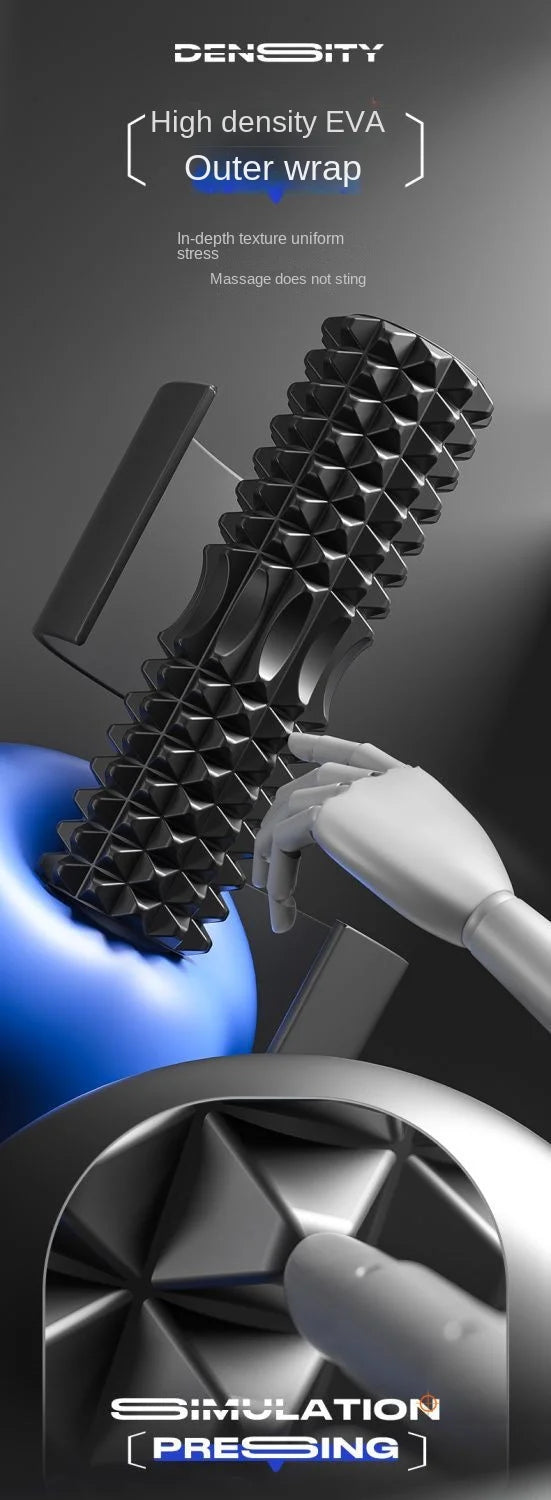 Masažinis volelis raumenų atsigavimui ir tempimui