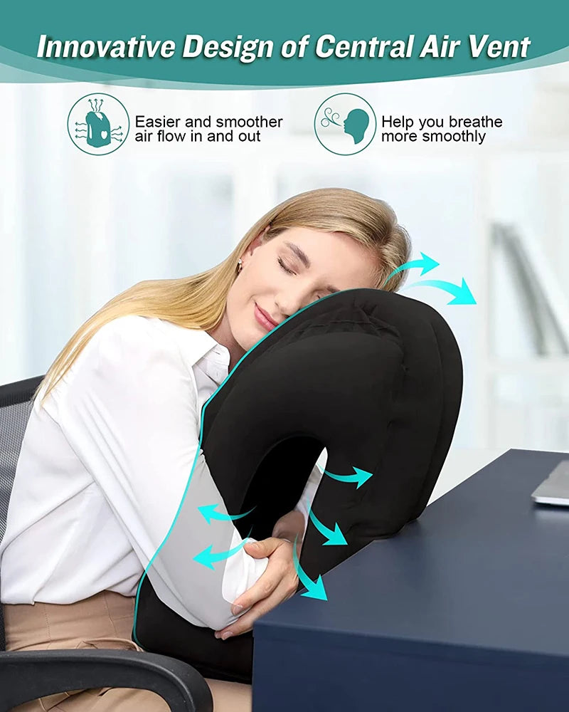 Ergonomiška kelioninė pagalvė kaklui „3 viename“