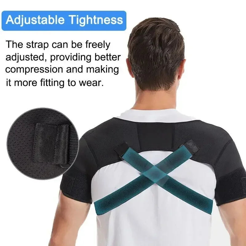 Reguliuojamas peties įtvaras