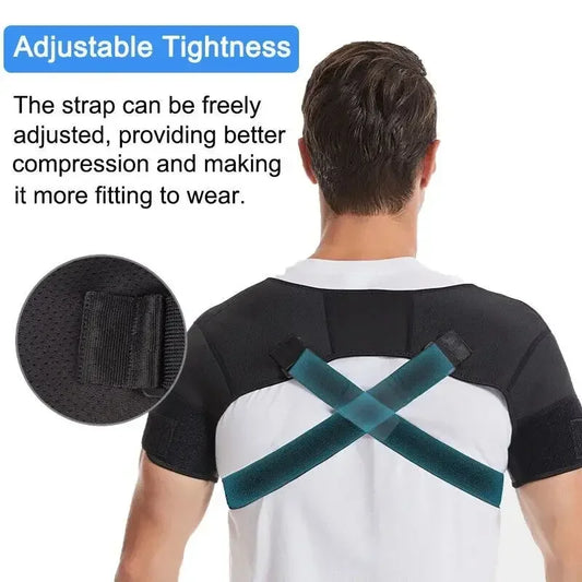 Reguliuojamas peties įtvaras